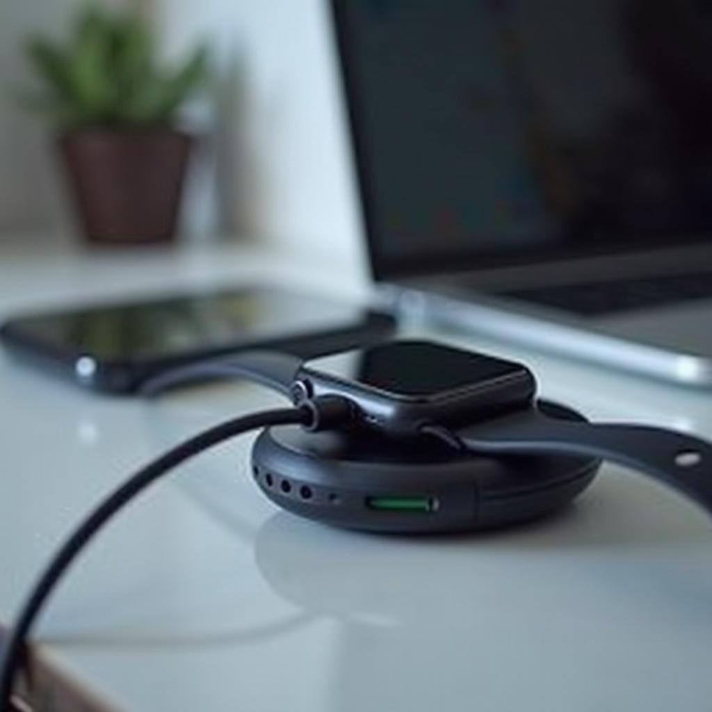 how to charge smart watch battery