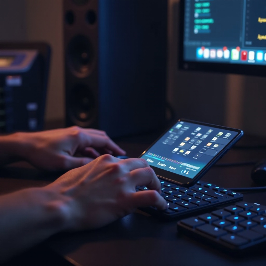 connect my pc keyboard to androind phone