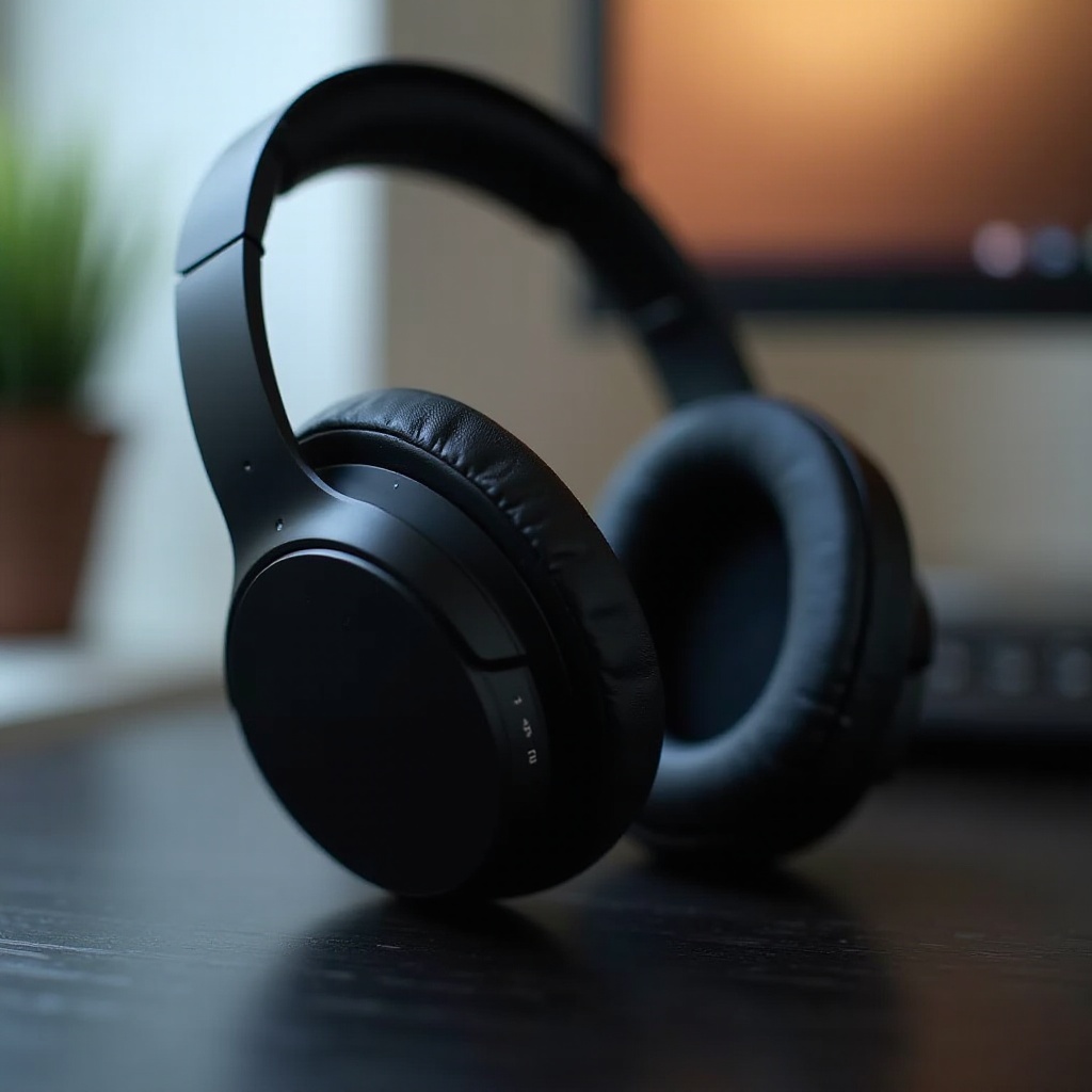 wired over ear headphones with mic